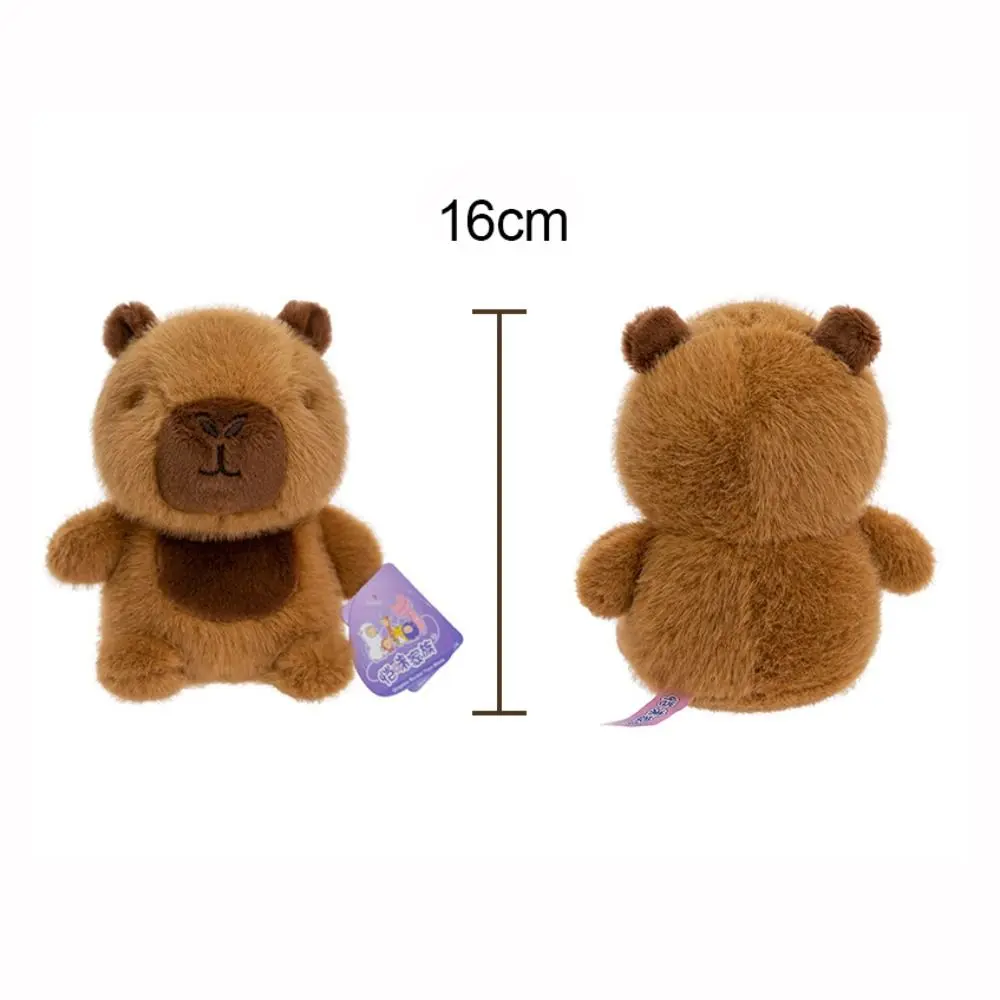 Fashion 16cm Plush Companion Doll Plush Elephant Stuffed Animal Pillow Capybara Super Soft Animal Plush Toy Sleeping Gift