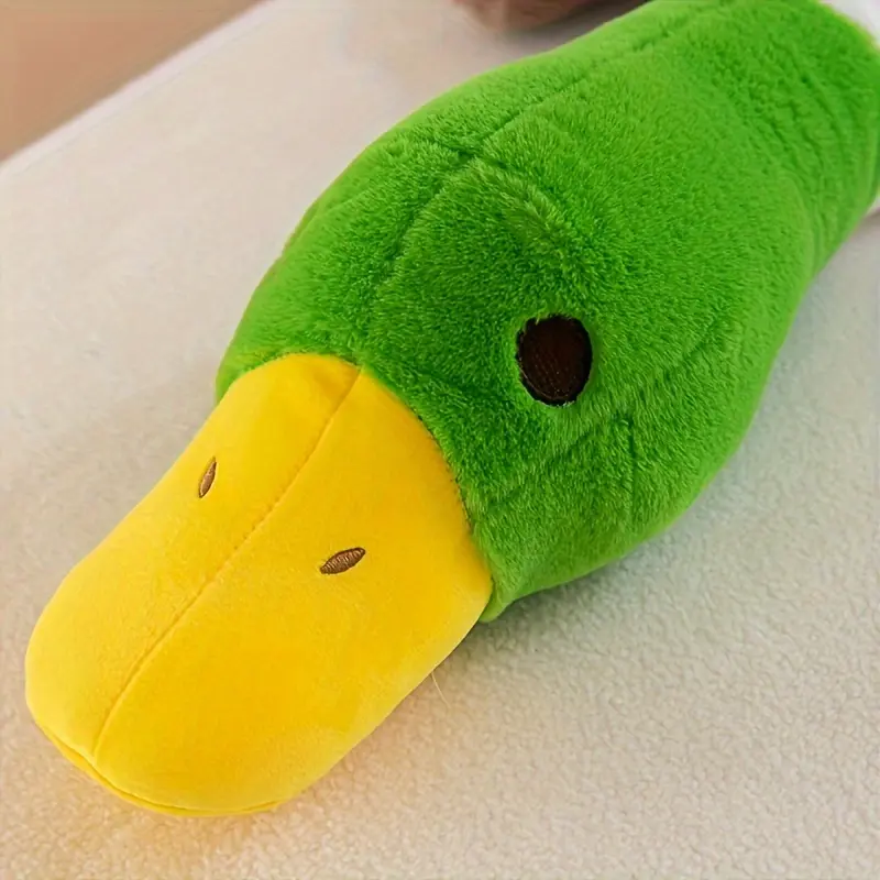 Duck Plush Toys Fluffy Sleep Pillow, Cute Animal Stuffed Swan Goose Soft Dolls Floor Mat