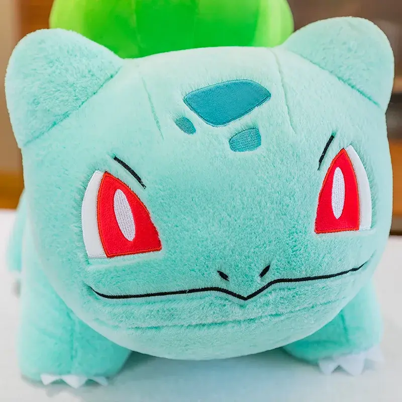 Big Size 45cm Pokemon Bulbasaur Plush Toys Cute Cartoon Plush Soft Stuffed Toy Dolls for Boy Girl Birthday Gifts