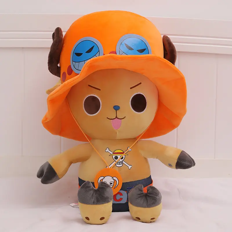 2024 HoT 25cm One Piece Anime Figure Zoro Luffy Chopper Plush Toys Cute Cartoon Plushie Stuffed Dolls Pendant Kids Xmas Gifts