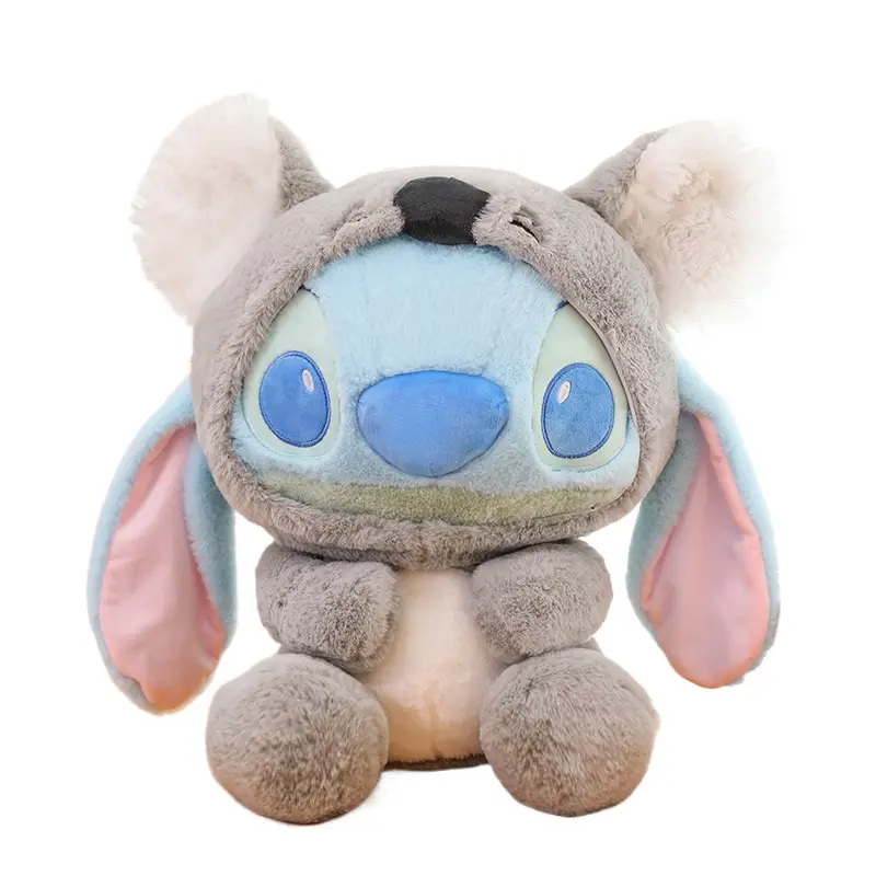 30cm Disney Lilo & Stitch Koala Stitch Sheep Angel Cartoon Plush Stuffed Toy Soft Throw Pillow Doll Room Decoration Holiday Gift