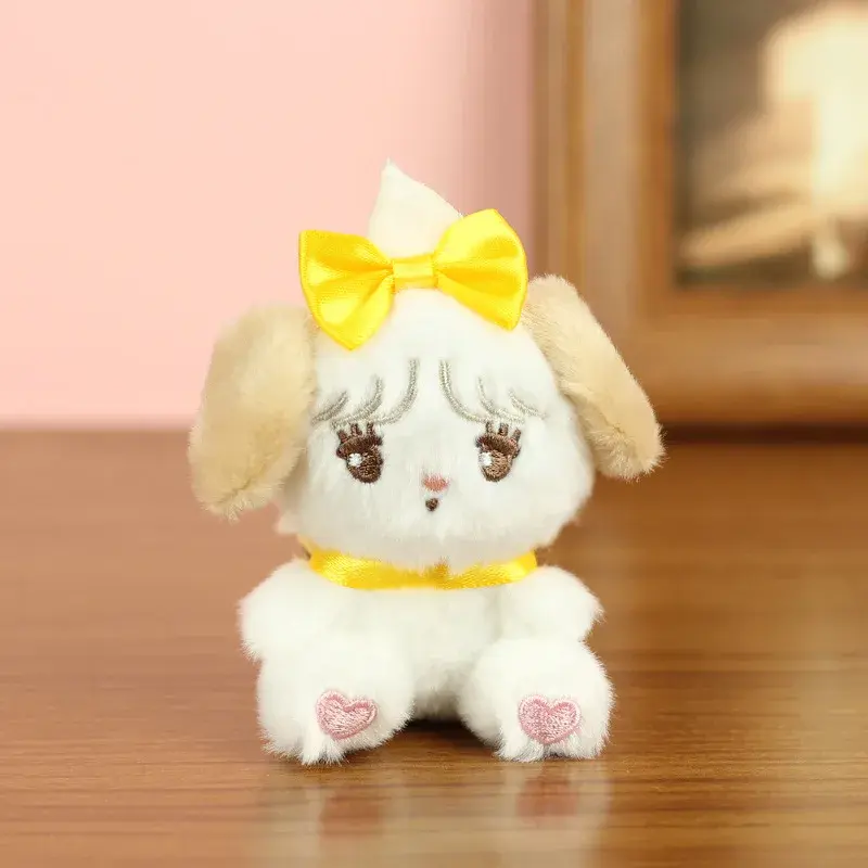 Cute Animal Soft stuffed  Kawaii Cartoon Plush Toys Keychain Plushies Doll Pendant Backpack Keyring Decoration Holiday Gifts