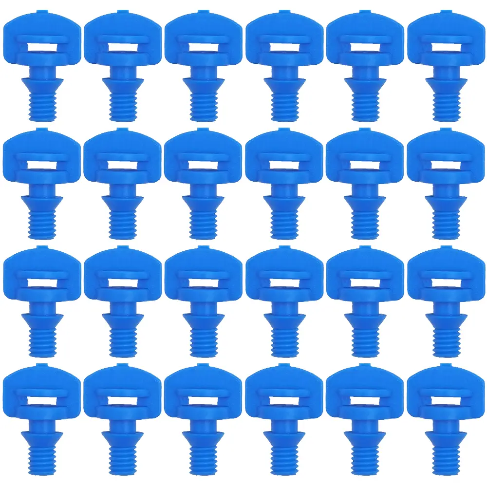 50PCS 360 Degree Barbed Male Thread Refraction Micro Nozzles Garden Agriculture Irrigation Refractive Sprinkles Atomized Sprayer