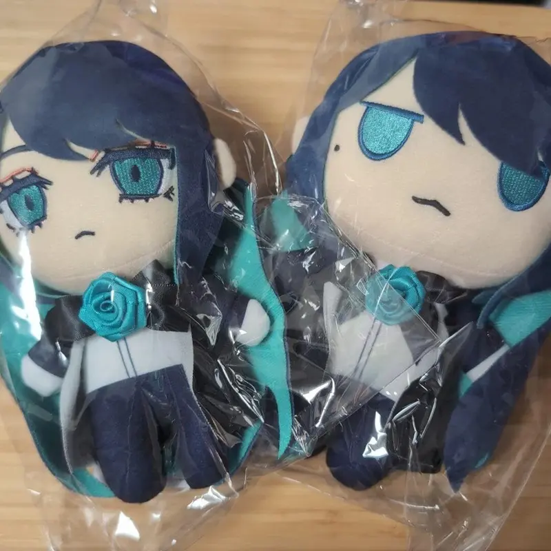 New 20CM Ado Hibana Plush Doll Kawaii Anime Cartoon Virtual Singer Pretty Girl Stuffed Toy Room Pillow Decor Xmas Birthday Gifts