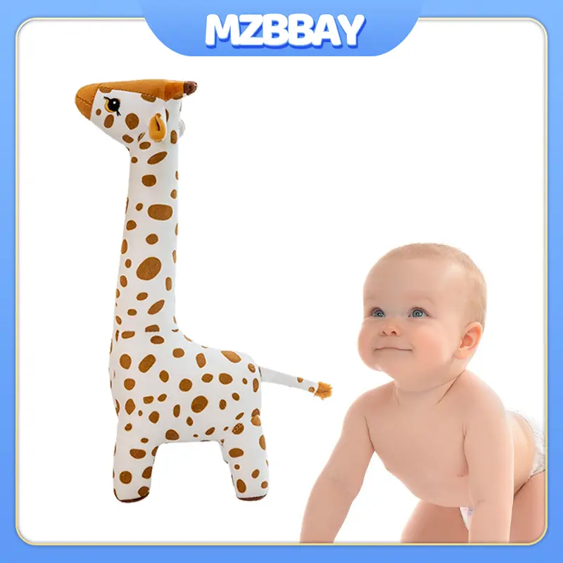 Children Plush Animal Doll Toys Big Size 40-85cm Plush Cartoon Doll Filling Sleep Cute Giraffe Baby Appease Plush Toys Gifts