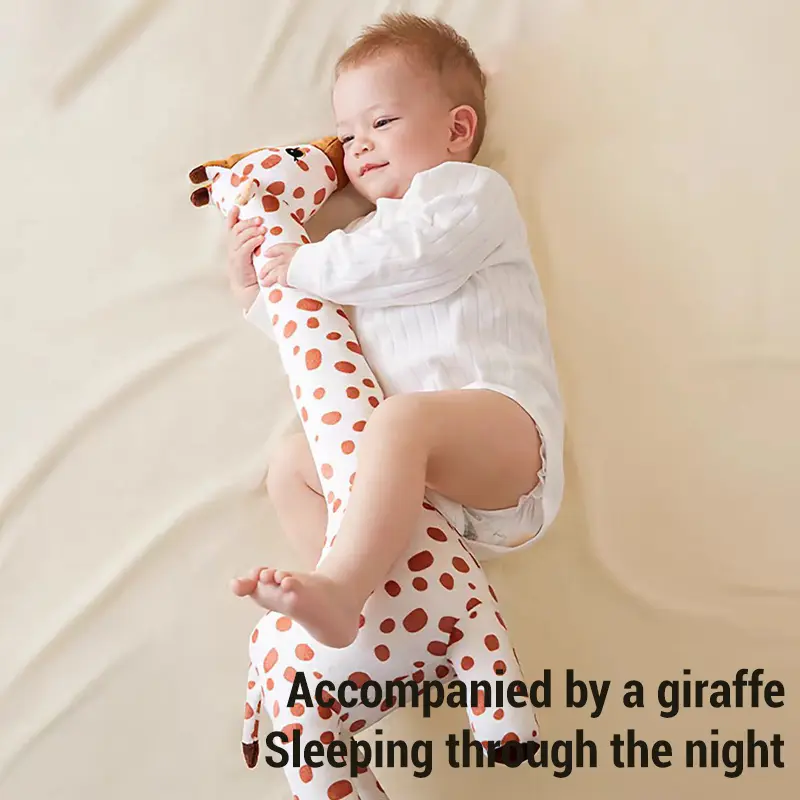 Children Plush Animal Doll Toys Big Size 40-85cm Plush Cartoon Doll Filling Sleep Cute Giraffe Baby Appease Plush Toys Gifts