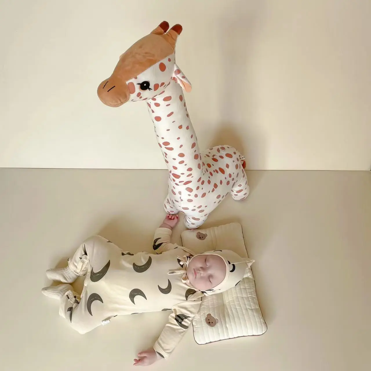 Children Plush Animal Doll Toys Big Size 40-85cm Plush Cartoon Doll Filling Sleep Cute Giraffe Baby Appease Plush Toys Gifts