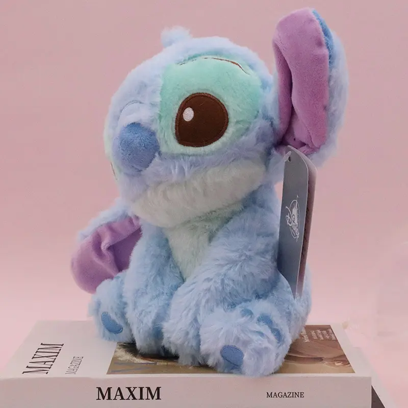 23cm Disney Lilo And Stitch Plush Toy Anime Cute Things Kawaii Kids Dolls Stuff Animal Children'S Toys Boy Gift For Girlfriend