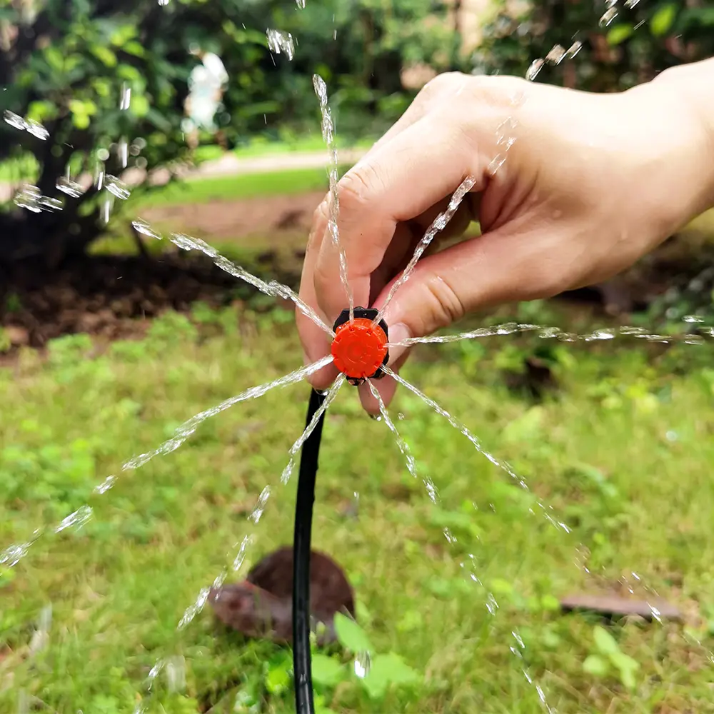 OASIS 30-800X Garden 4/7MM Adjustable Micro Nozzle Drip Irrigation System 1/4'' Watering Sprinkler Anti-clogging Emitter Dripper