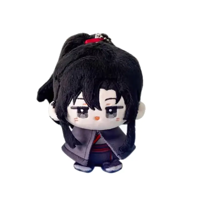 10cm Grandmaster of Demonic Cultivation Plush Mo Dao Zu Shi Wei Wuxian Lan Wangji Stuffed Doll Pendant Keychain Birthday Gift