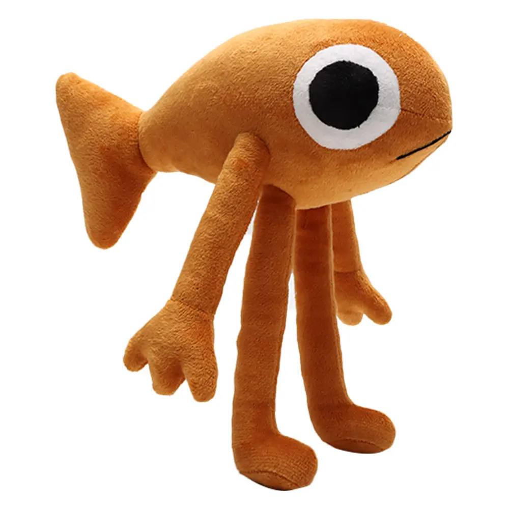24cm Game Le Poisson Steve Plush Toy Stuffed Animals Soft Doll Plush Stuffed Fish Toys Perfect Birthday Gift for Kids Home Decor