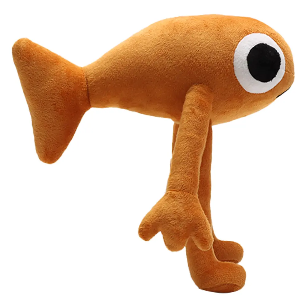 24cm Game Le Poisson Steve Plush Toy Stuffed Animals Soft Doll Plush Stuffed Fish Toys Perfect Birthday Gift for Kids Home Decor