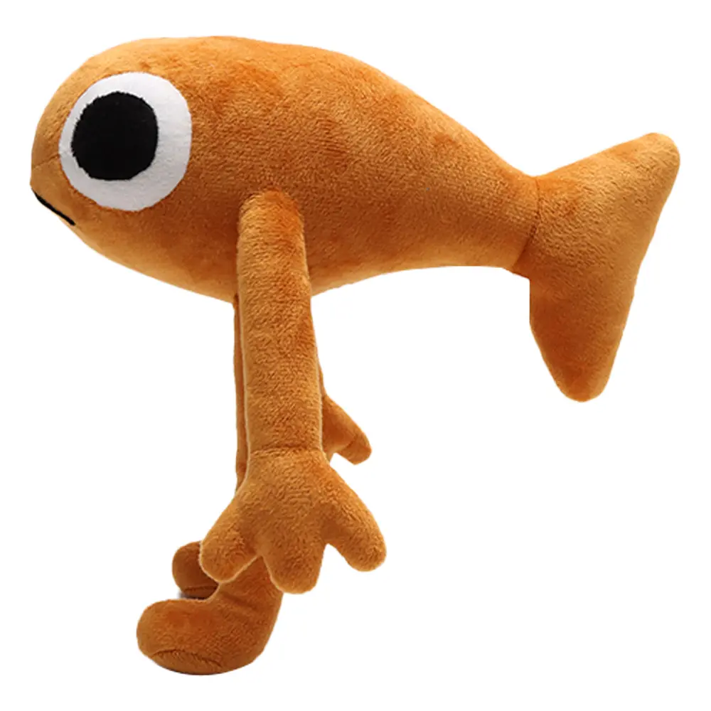 24cm Game Le Poisson Steve Plush Toy Stuffed Animals Soft Doll Plush Stuffed Fish Toys Perfect Birthday Gift for Kids Home Decor