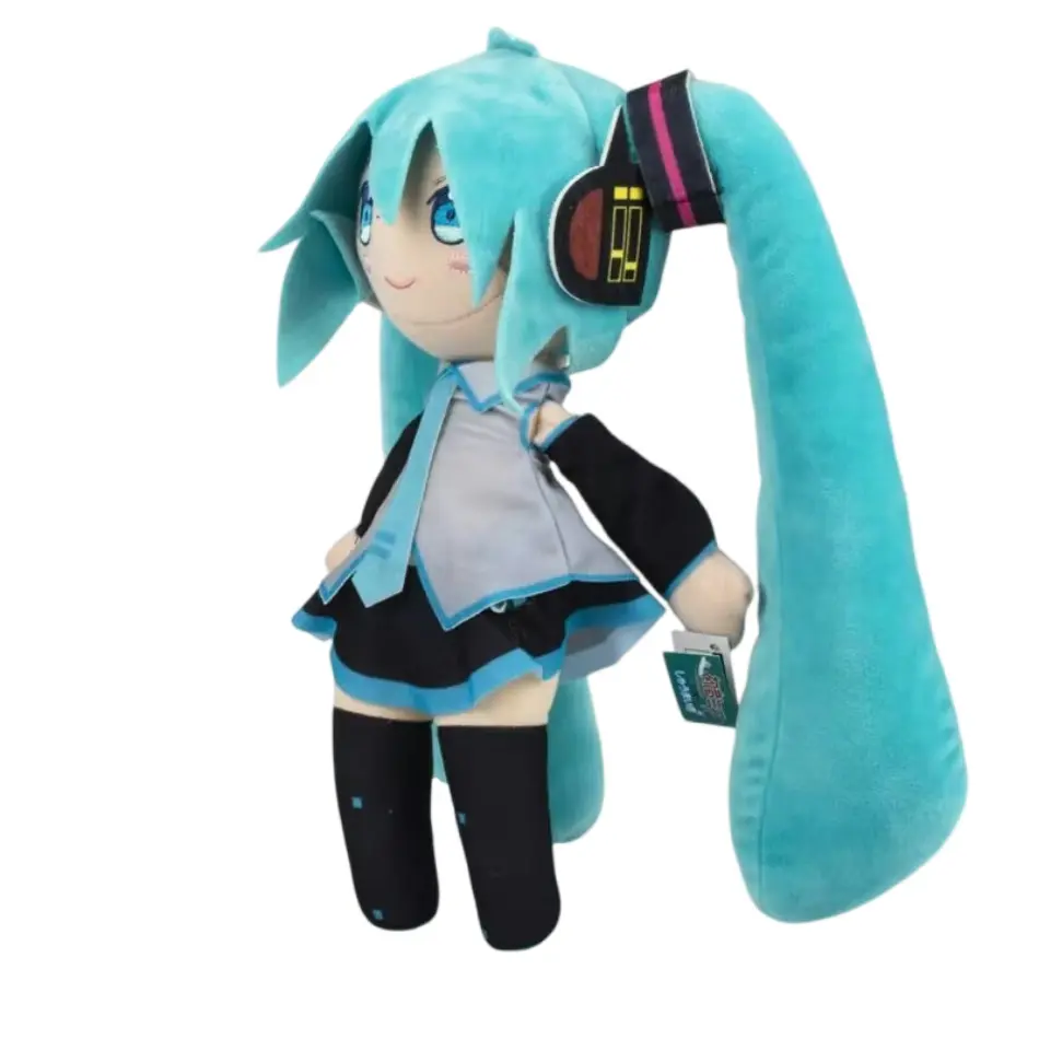 25cm Japanese Anime Plush Stuffed Toy Hatsune Miku Plush Doll Soft Pillow Future Doll Cute Christmas Gift for Children