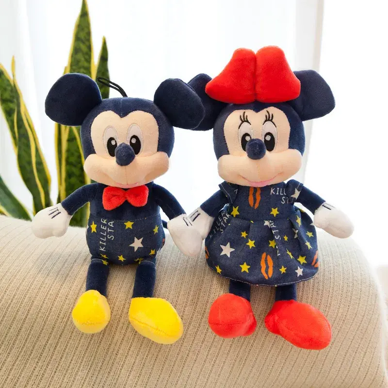 Disney Mickey Mouse Star Minnie Mouse Plush Toy Cartoon Anime Mickey Mouse Plush Doll Pillow As A Birthday Gift for Girlfriend
