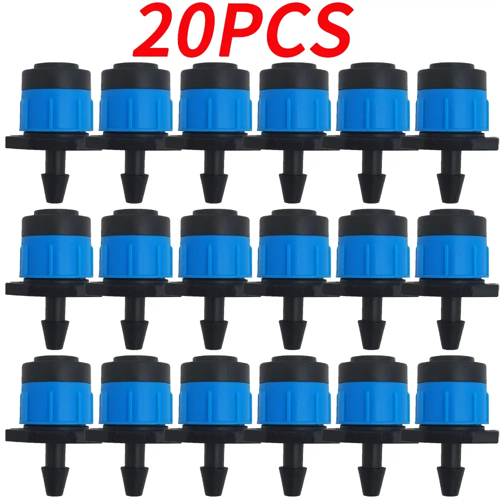 20PCS Adjustable All-round Scattering Sprinklers Spraying 360 Degrees Watering Dripper Home Garden Agriculture Irrigation Tool