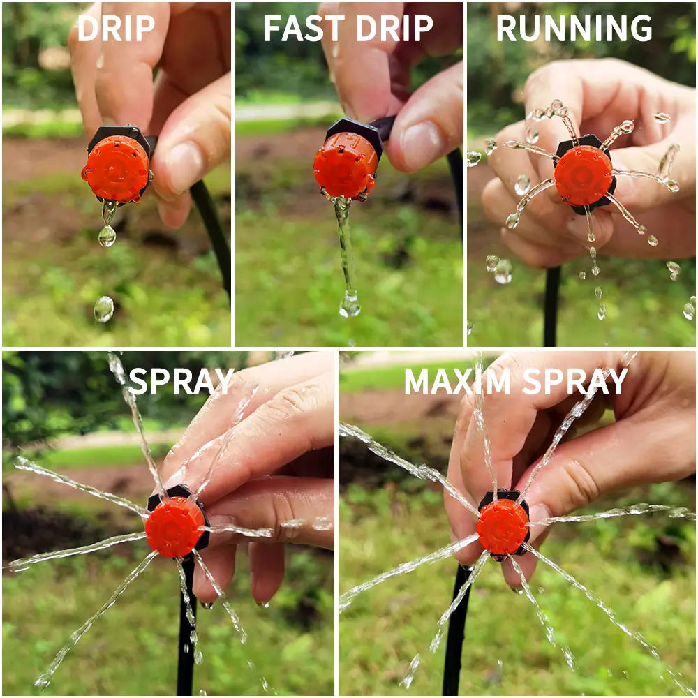 5M-60M Drip Irrigation System Plant Watering Set Watering Kits Adjustable Drippers For Irrigation Micro Garden Watering System