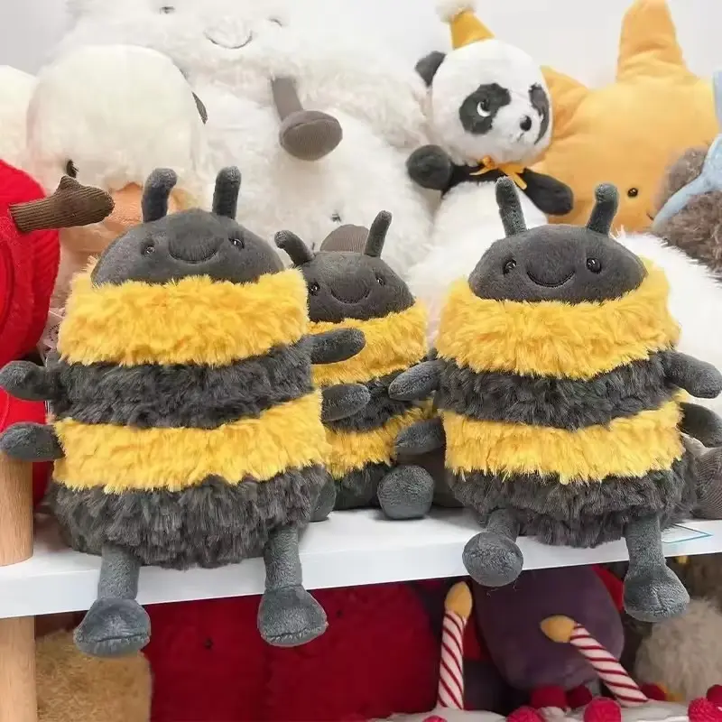 JELLYCAT Albee Bee Spring Plush Toy for Kids Super Companion Doll Soft Soothing Plush Toy  Bedroom Decoration Girl Festival Gift
