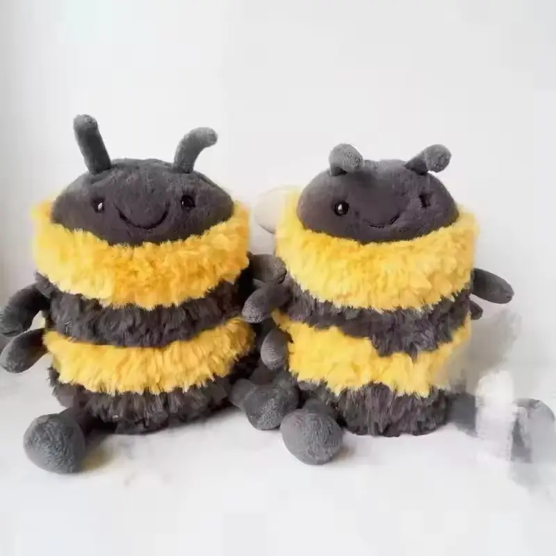 JELLYCAT Albee Bee Spring Plush Toy for Kids Super Companion Doll Soft Soothing Plush Toy  Bedroom Decoration Girl Festival Gift