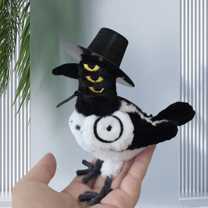 Hot Kpop Demon Hunters Tiger crow Plush Animals Cartoon Plushies Stuffed Doll Peripherials Toy Decora Gifts