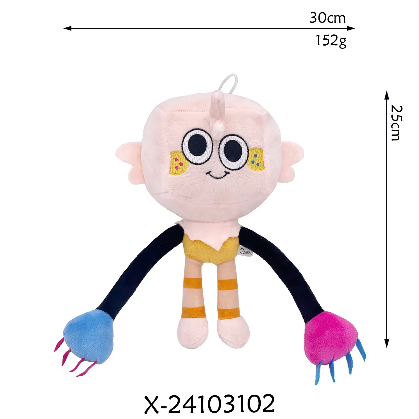 28styles Dandy's World Plush Cute Dandy World Scrap Stuffed Horror Game Goob Pebble Plushie Soft Pillow Doll Children Gifts Doll