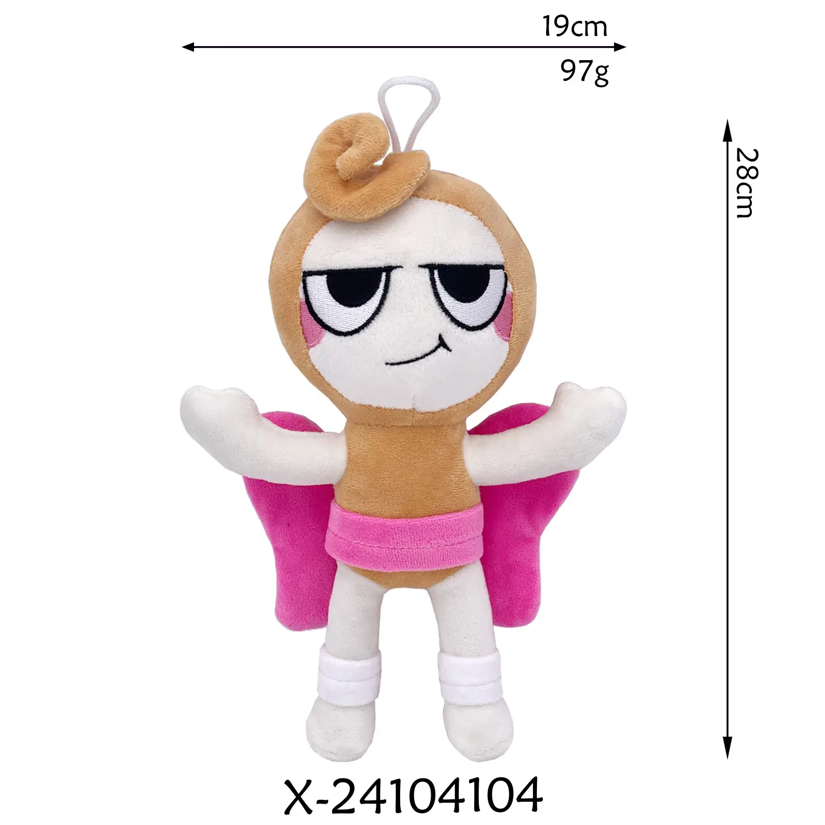 28styles Dandy's World Plush Cute Dandy World Scrap Stuffed Horror Game Goob Pebble Plushie Soft Pillow Doll Children Gifts Doll