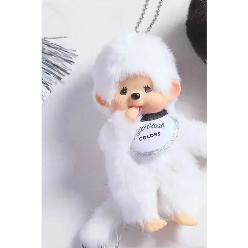 Anime Monchhichi Pendant Plush Doll - Cute Cartoon Character Standing Transformation Claw Machine Toy Multiple Selection Availab