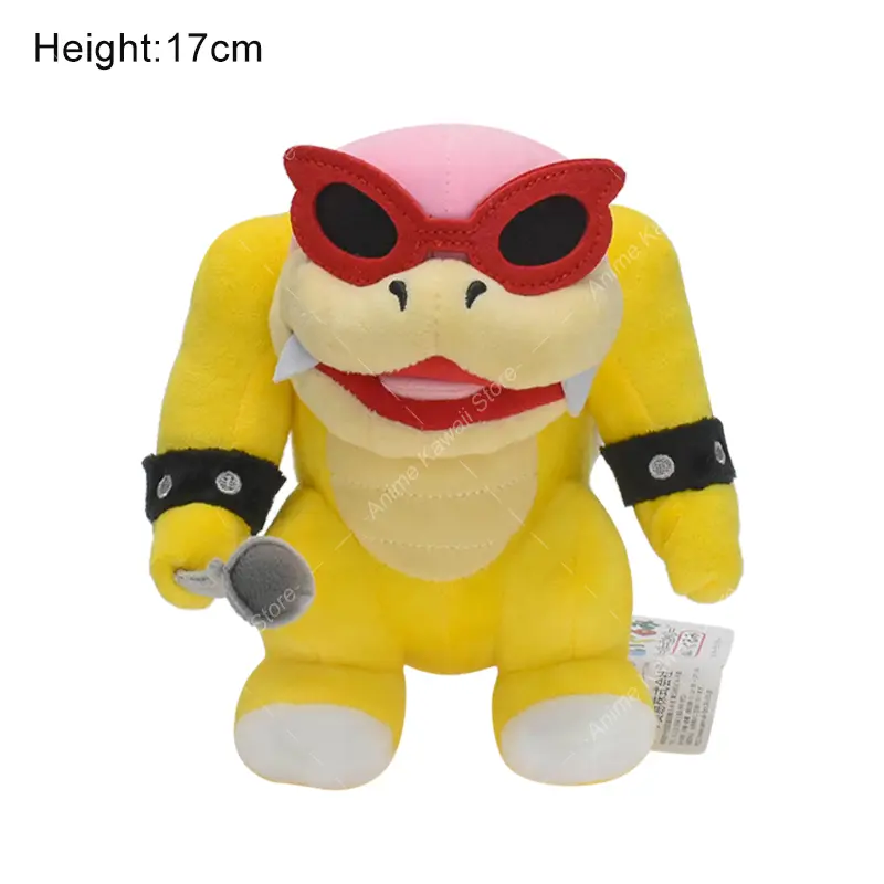Bowser Bros Plush Toys King Koopa Bowser King JR Anime Cartoon Soft Stuffed Plush Toy Dolls For Children Birthday Christmas Gift