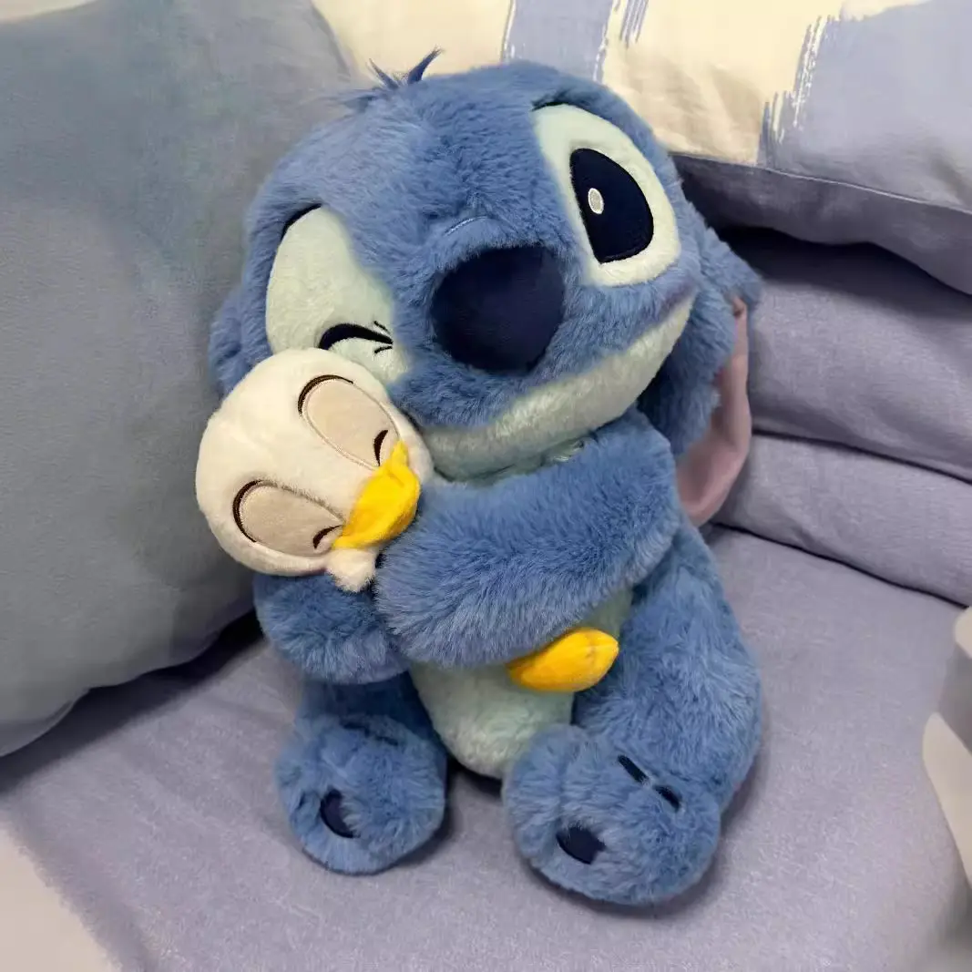 Disney Stitch Cartoon Plush Dolls Toys Kawaii Anime Soft Stuffed Dolls Plush Pillow Appease Toys Birthday Gift For Boys Girls