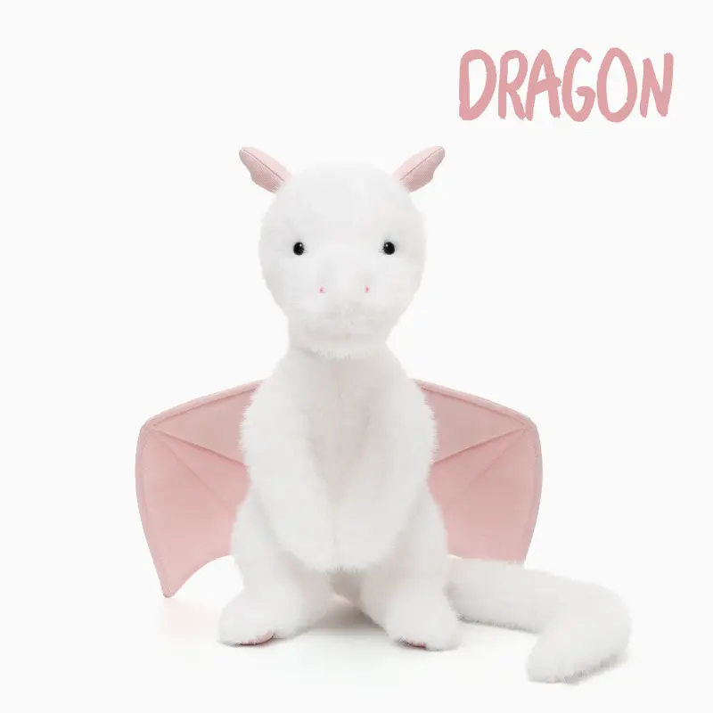 83cm/32.68in Cute Welsh Dragon Black Stuffed Animal Creative Cartoon Toys Ornaments Comfort Sleeping Pillow Kids Birthday Gifts