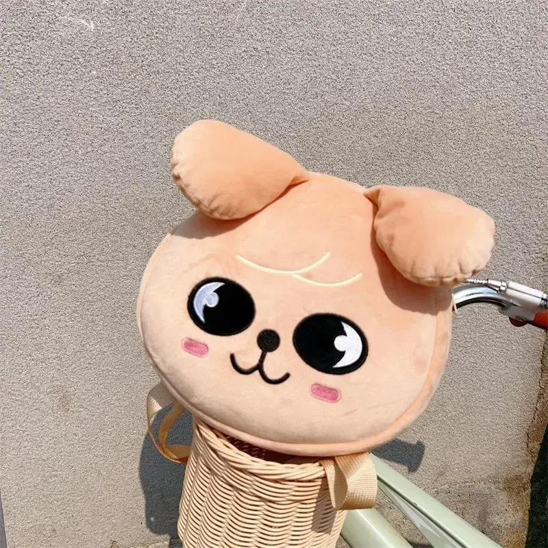 Kpop skzoo Plush korean bac kpack combination street plush doll school small student back pack fan gift