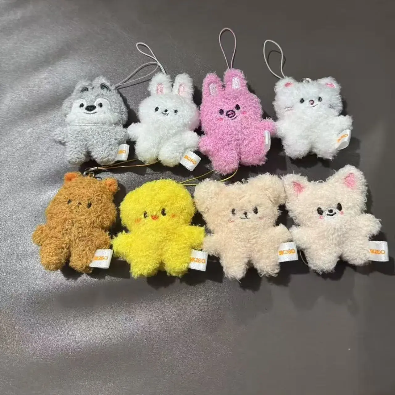 Clock Skzoo Keychain Plush Korean Ide Pendant Toy Keychain Fan Collection Giftsol Boy Felix HyunJin Jisung New Plush Cartoon Cut