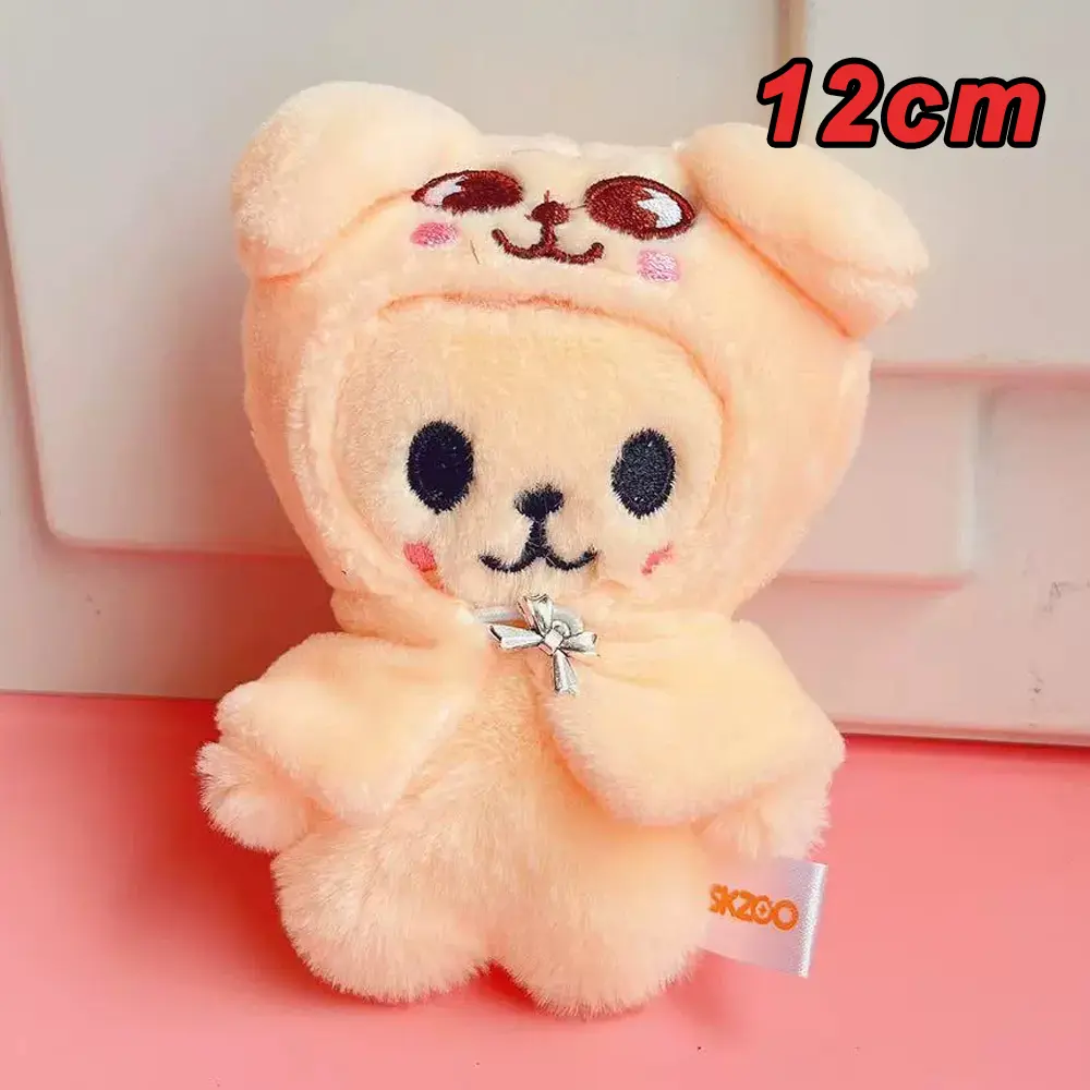 Clock Skzoo Keychain Plush Korean Ide Pendant Toy Keychain Fan Collection Giftsol Boy Felix HyunJin Jisung New Plush Cartoon Cut