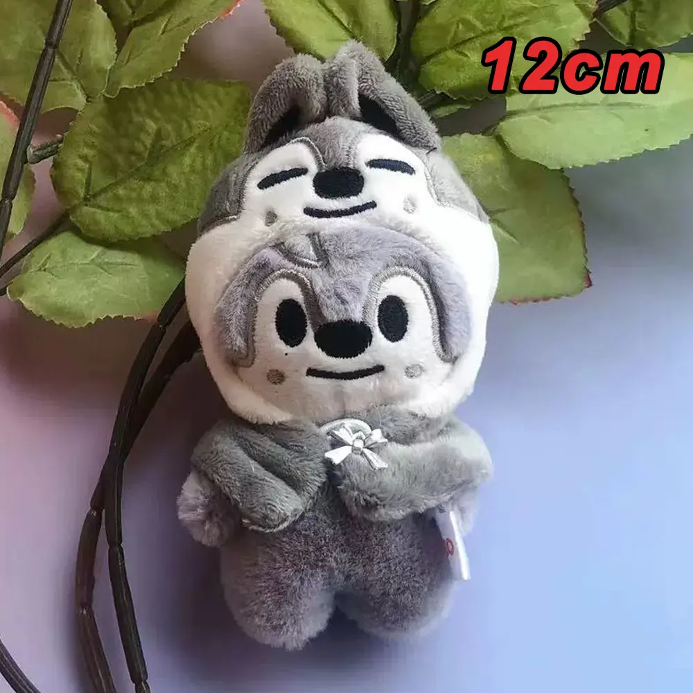 Clock Skzoo Keychain Plush Korean Ide Pendant Toy Keychain Fan Collection Giftsol Boy Felix HyunJin Jisung New Plush Cartoon Cut