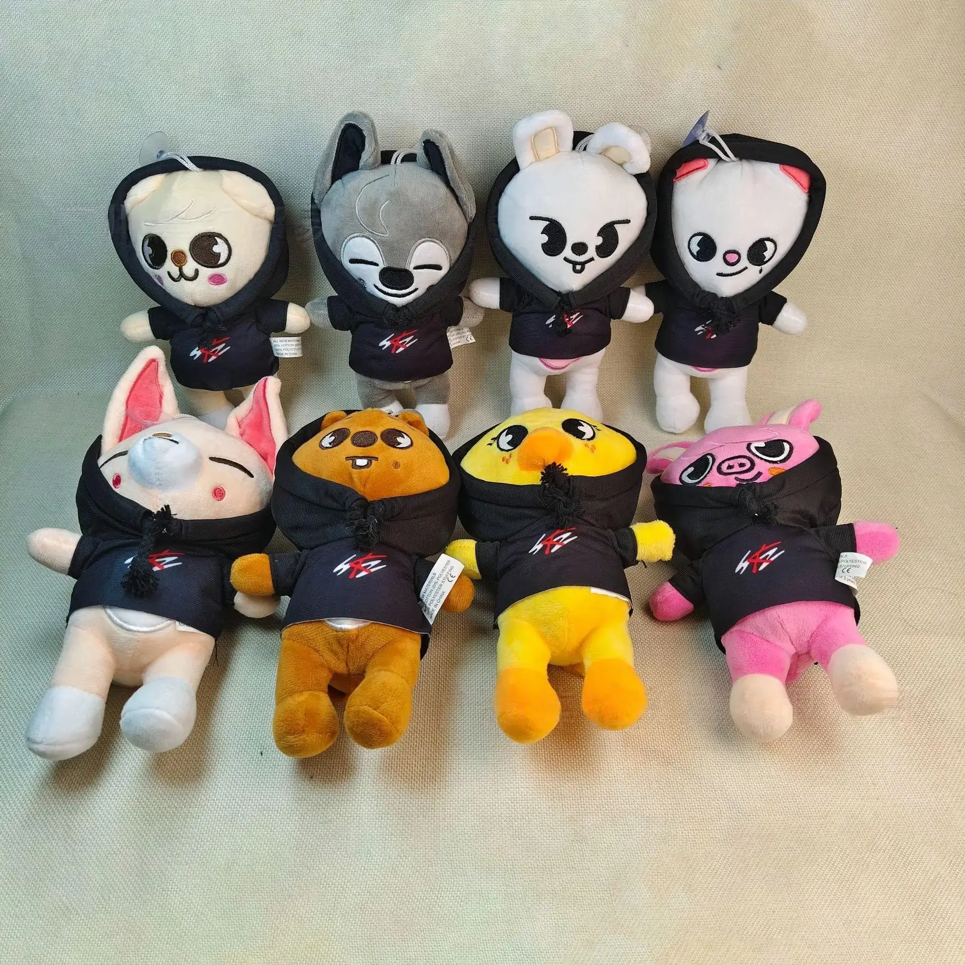 20cm Skzoo Kpop Plush Toy Kawaii Skzoo Plush Cartoon Stuffed Animal Doll Kawaii Companion Toys Room Decor Children Gift