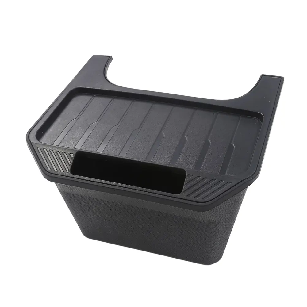 High Capacity Rear Cabin Storage Container Scratch Proof Passenger Seat Storage Box with Cover ForTesla Model Y 2021 2022