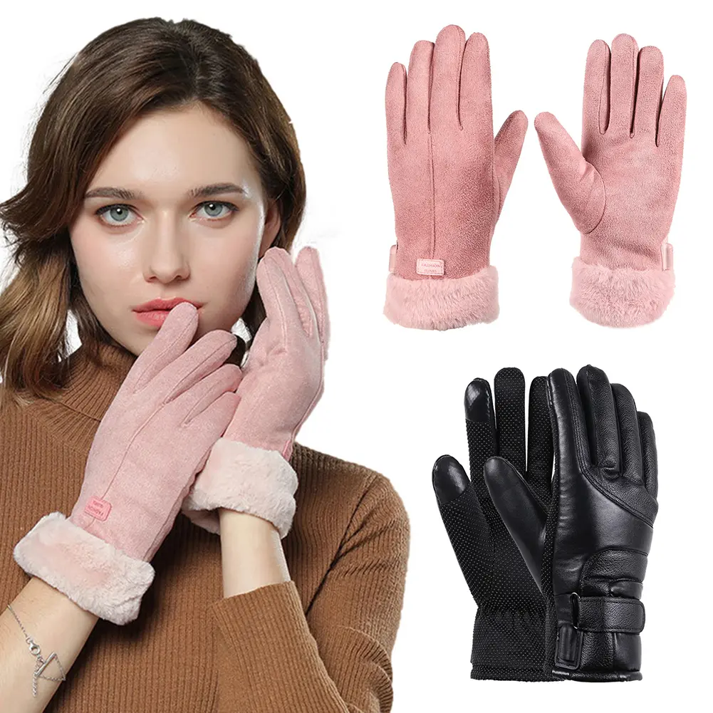 USB Warm Hand Heating Gloves Ergonomics Touch Screen USB Electric Heating Gloves Constant Temperature for Indoor Home Outdoor