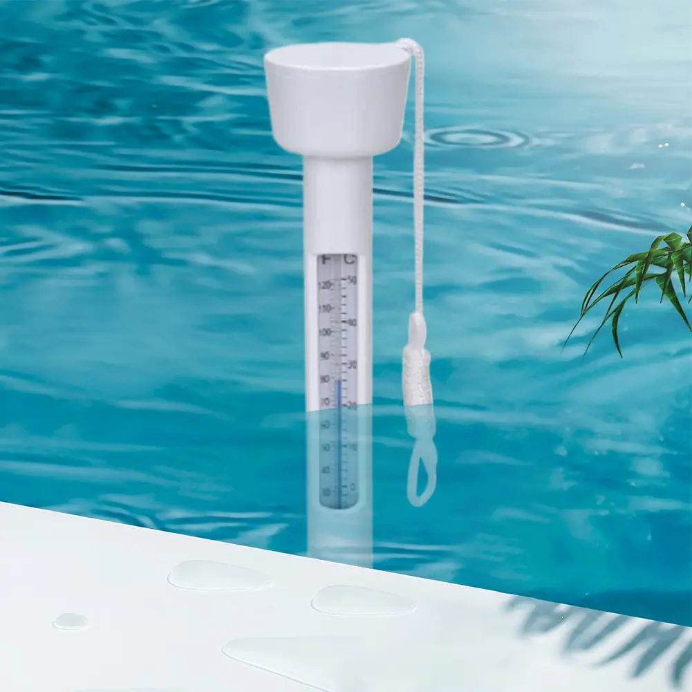 2-10PCS Pool Thermometer Floating Thermometer Easy Read Water Temperature Thermometer for Outdoor Indoor Swimming Pools