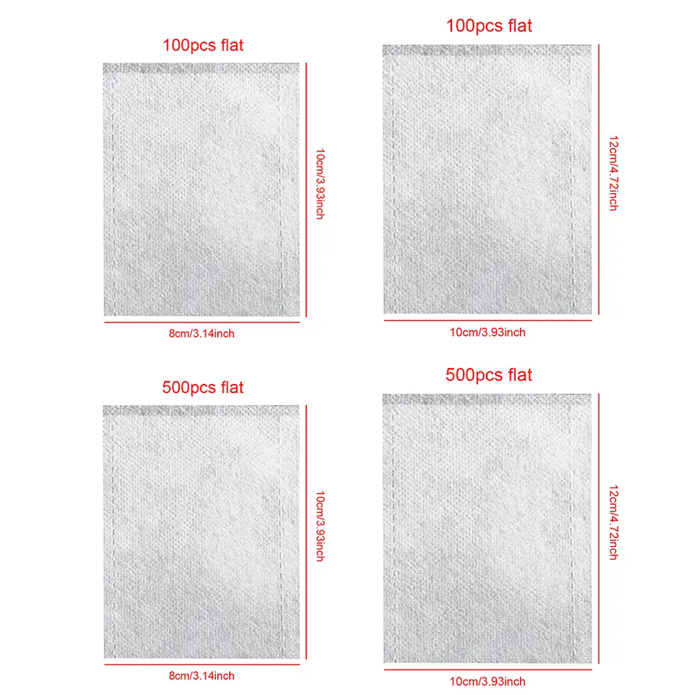 500-2000PCS Garden Plants Grow Bags Non-Woven Plants Seeding Nursery Bags Fabric Seedling Starter Bags for Flower Vegetable