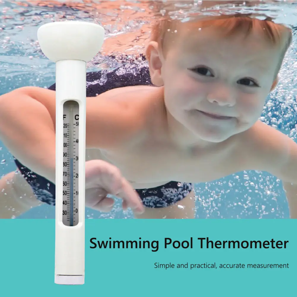 2-5PCS Water Temperature Meter Digital Pool Thermometer Swimming Pool Thermometer for Ice Bath Tub Fishbowl Pond Hot Tub