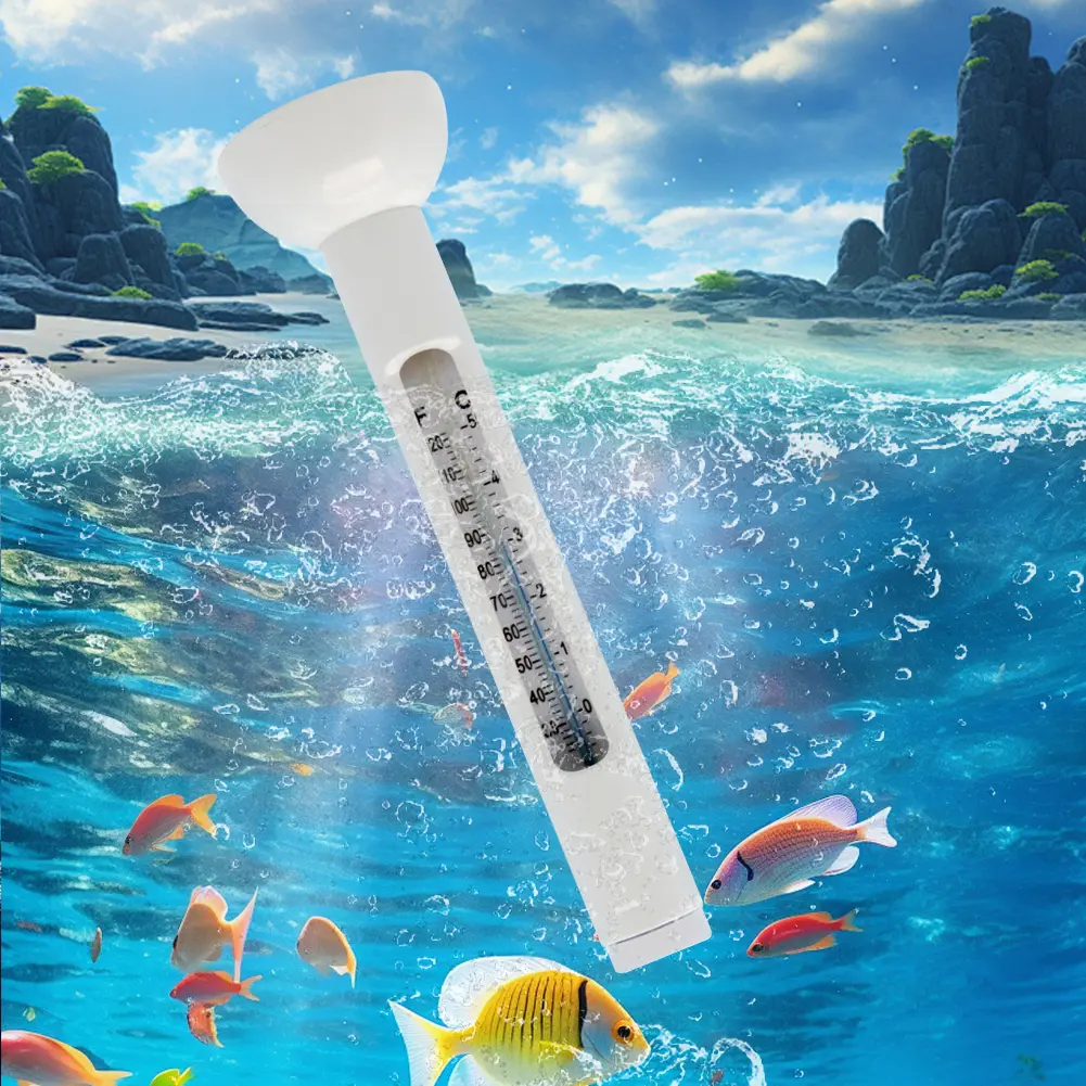 2-5PCS Water Temperature Meter Digital Pool Thermometer Swimming Pool Thermometer for Ice Bath Tub Fishbowl Pond Hot Tub