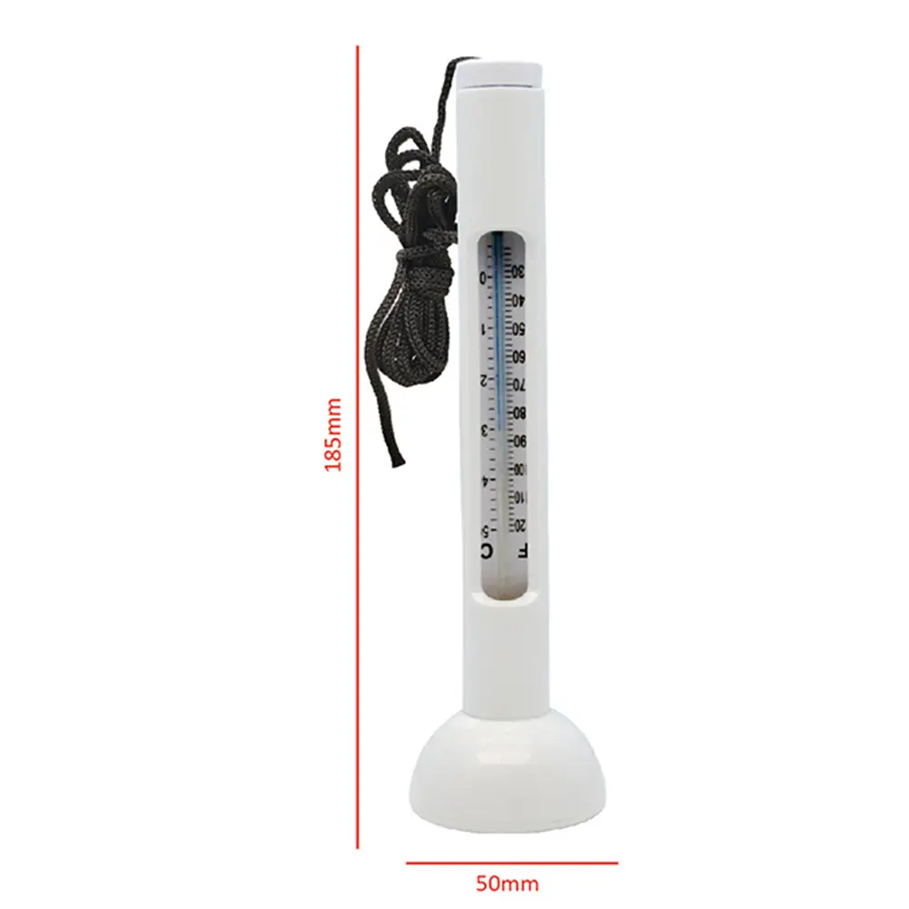 2-5PCS Water Temperature Meter Digital Pool Thermometer Swimming Pool Thermometer for Ice Bath Tub Fishbowl Pond Hot Tub