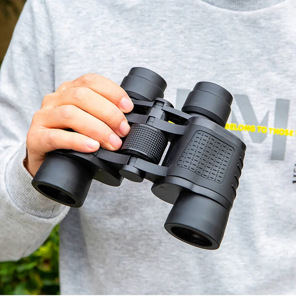 80x80 Outdoor Binoculars Full Optical Glass Night Vision Telescope Long Range Telescopes for Outdoor Sports Games and Concerts