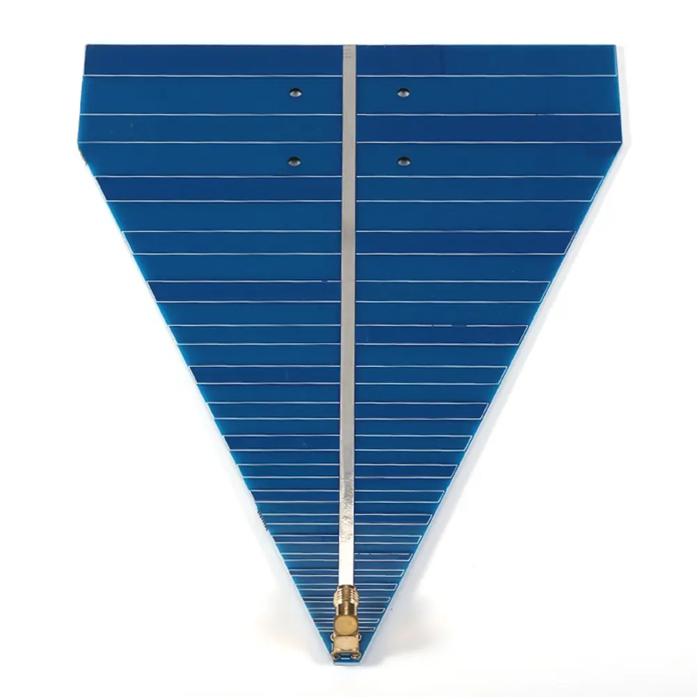 740MHz-6000MHz Log Periodic Antenna 50W UWB Ultra Wideband Printed Circuit Boards 6-7dB UWB Ultra Wideband Log Periodic Antenna