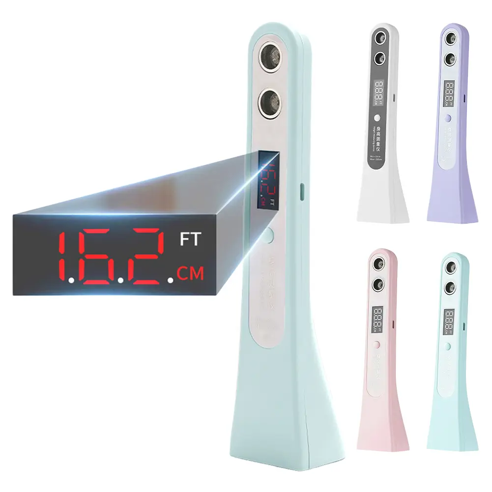 Ultrasonic Height Measurement Meter LED Display Digital Height Measuring Ruler Electronic Height Ruler for Measuring Body Height