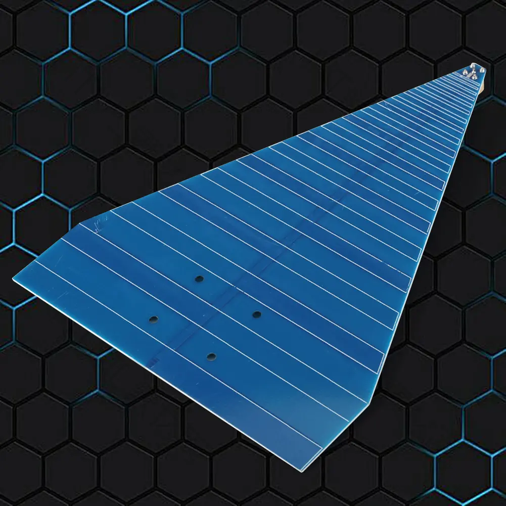 740MHz-6000MHz Log Periodic Antenna 50W UWB Ultra Wideband Printed Circuit Boards 6-7dB UWB Ultra Wideband Log Periodic Antenna