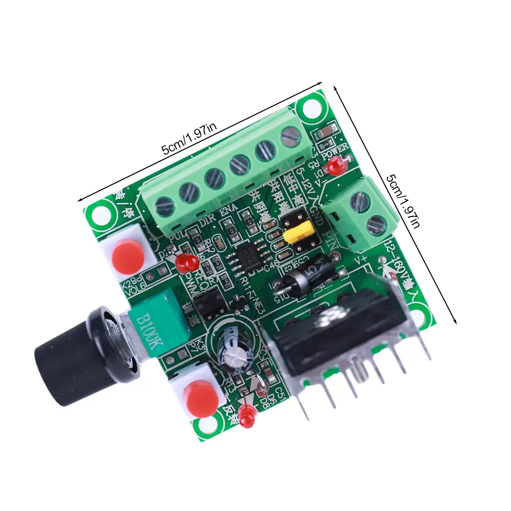 Stepper Motor Driver Controller Frequency Measurement Step Motor Drive Simple Controller Pulse PWM Singal Generate Controller