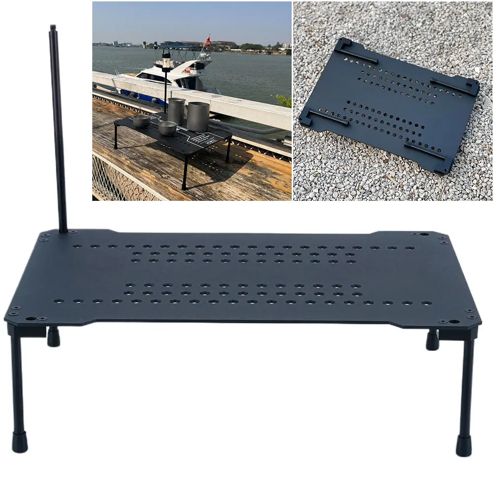 Camping Liftable IGT Table Multifunctional Outdoor IGT Modular Table Folding BBQ Table for Outdoor Picnic Fishing