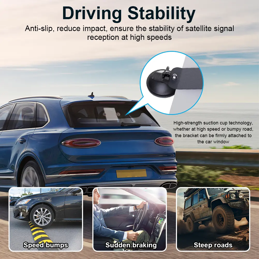For Starlink Mini Sunroof Suction Cup Mount Strong Suction Design Car Mount Mounting Kit for Cars Windows & Sunroofs