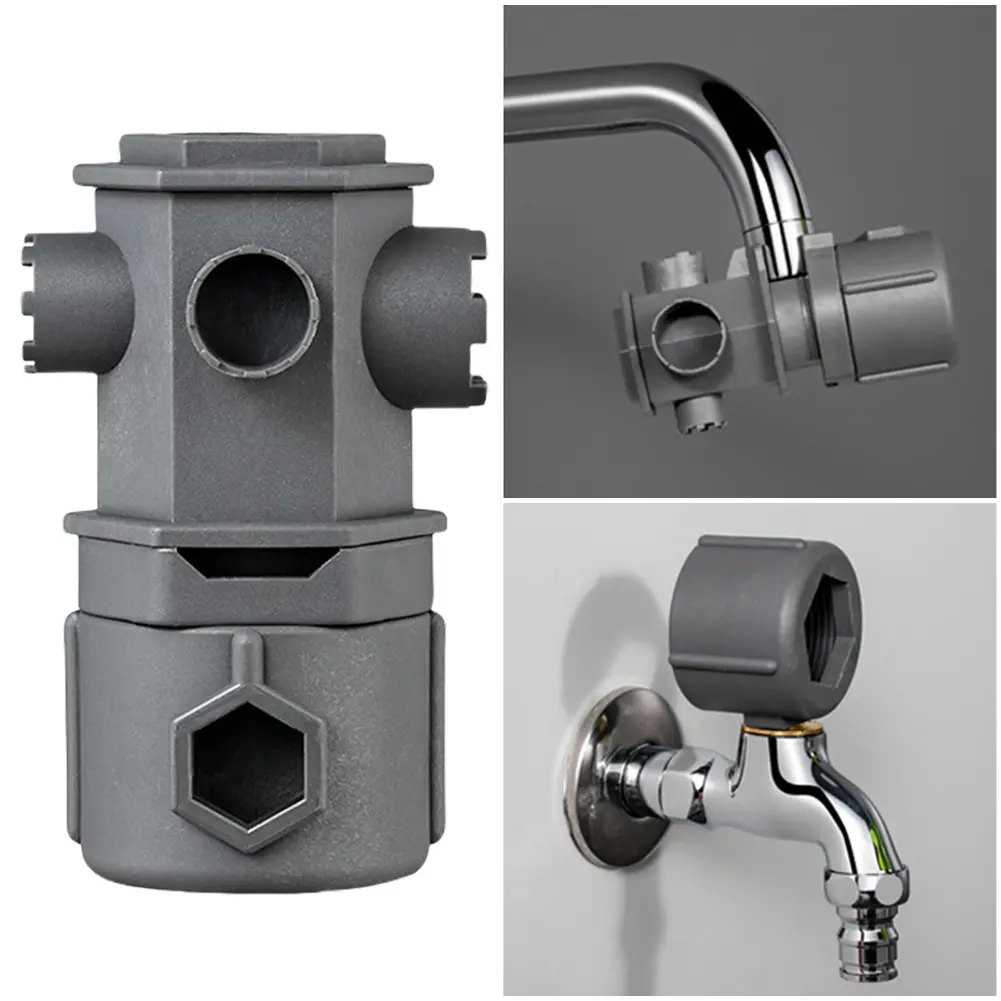 16 in 1 Wrench Tool Faucet Aerator Removal Tool for Faucet Multifunctional Wrench Maintenance Pipe Faucet Disassemble Aerator